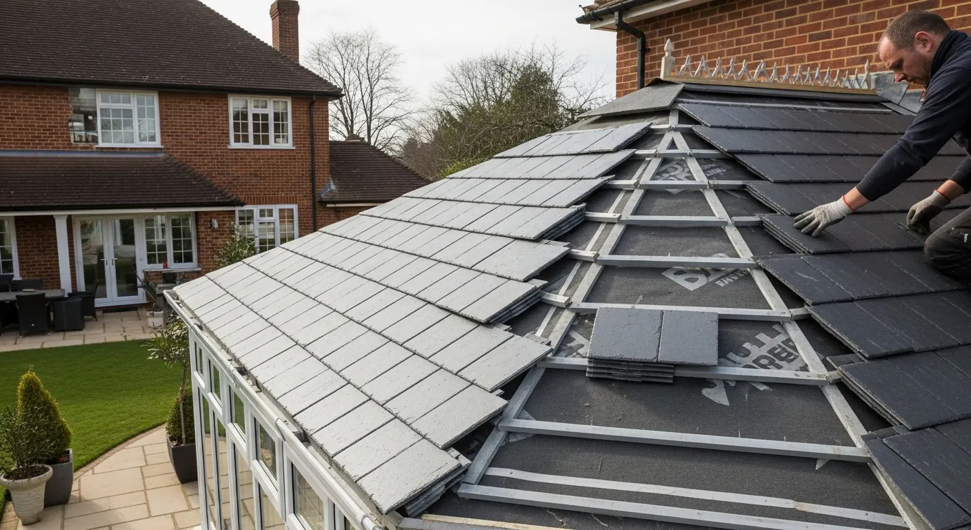 Insulation & Tapco Tiles - Conservatory Transformations