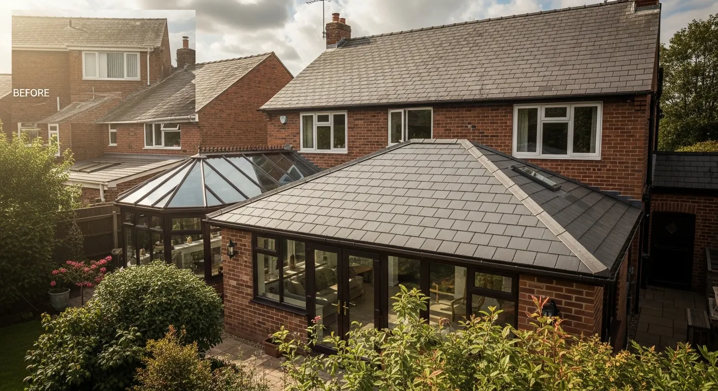 Solid Roof Conversions - Conservatory Transformations